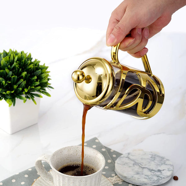 Gold Butterfly French Press